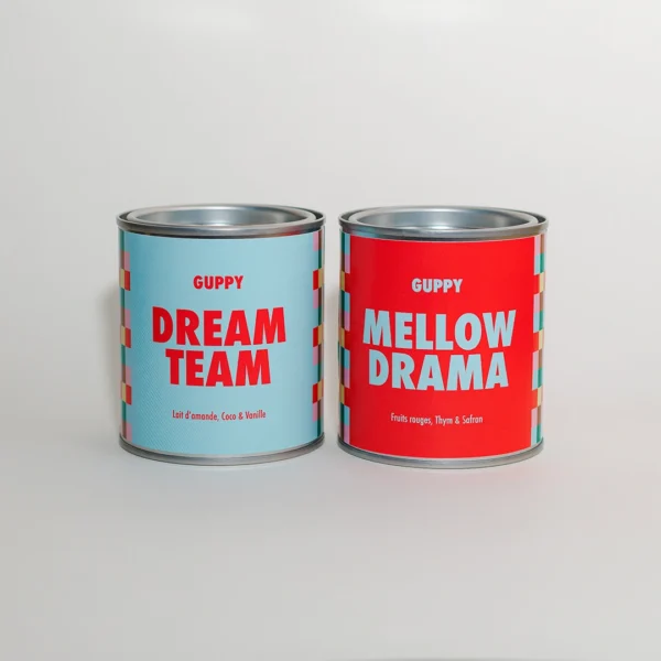 Verso du pack duo Dream Team et Mellow Drama sur fond gris